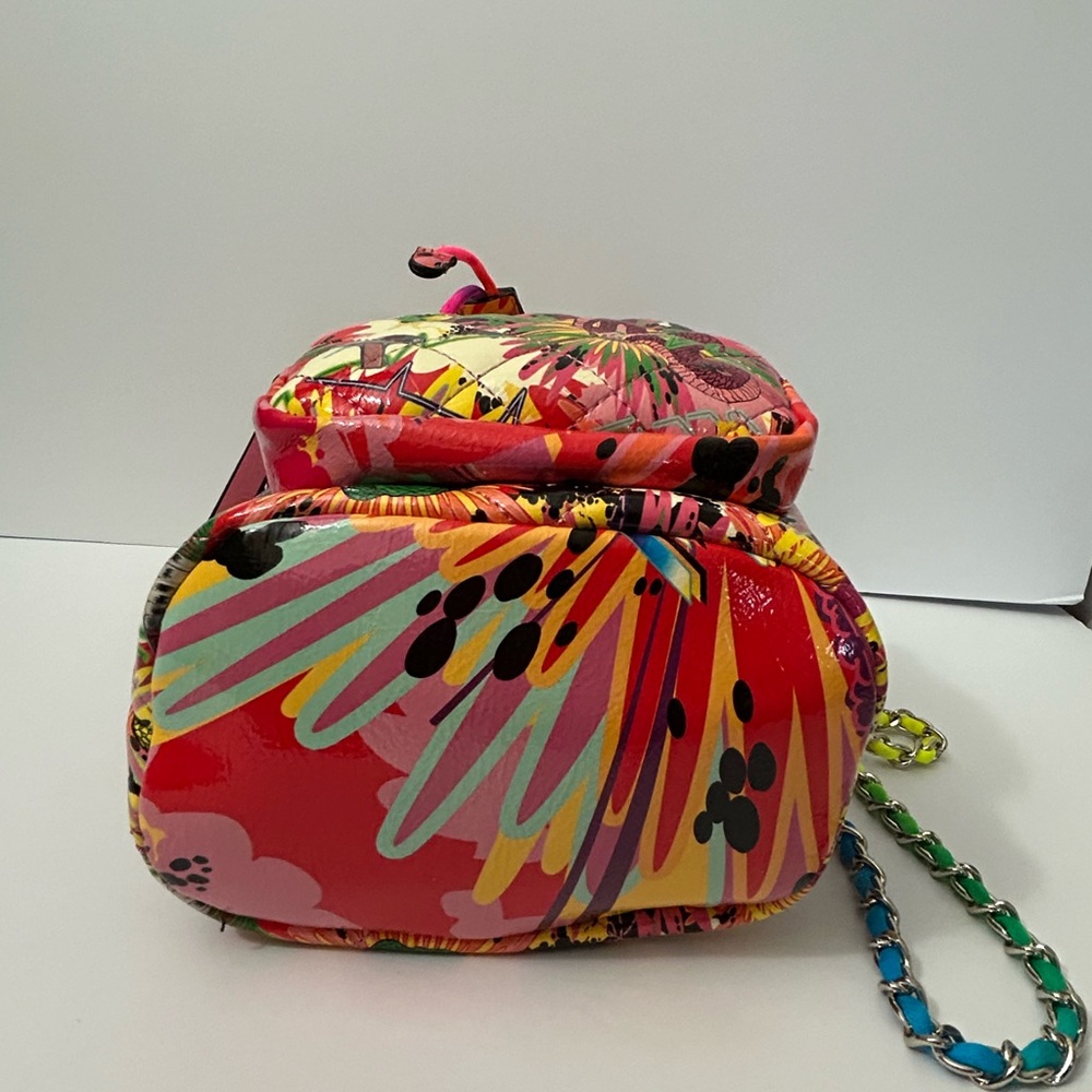 Desigual - Sack Handbag - Multi-Color Drawstring Bucket Bag - Picture 7 of 16
